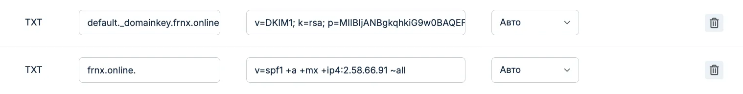 Информация о сертификате